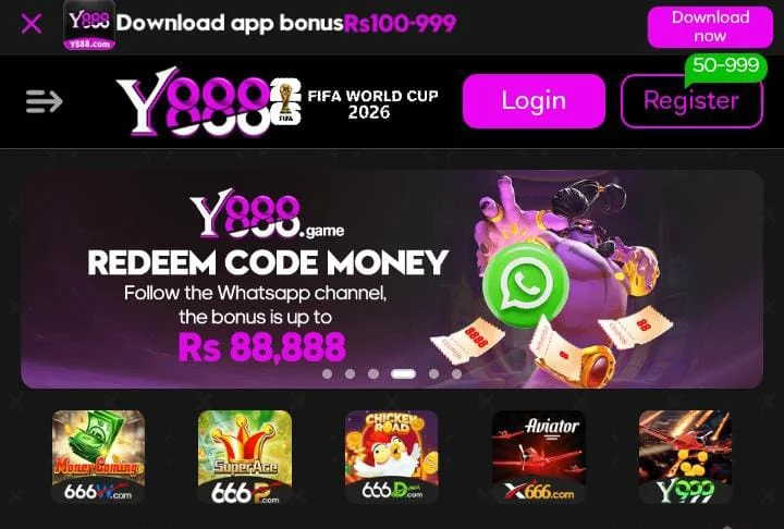 Y 88 Game interface